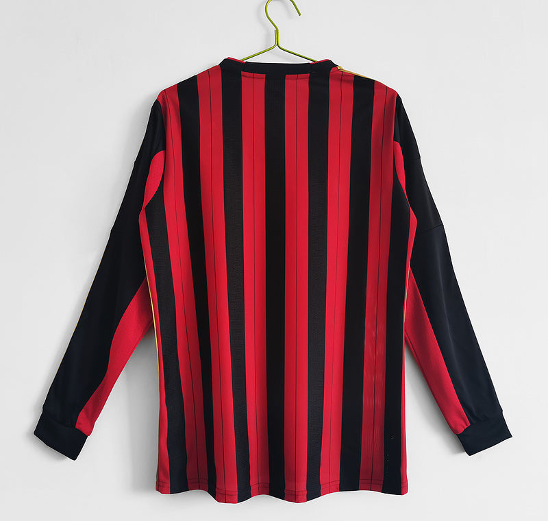 13/14 AC Milan Home Long Sleeve Retro Jersey