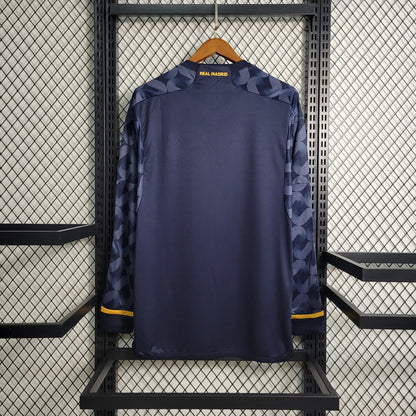 23-24 Real Madrid Away Long Sleeve Jersey