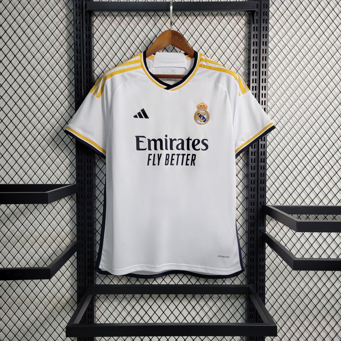 23-24 Real Madrid Home Jersey (With Patches)