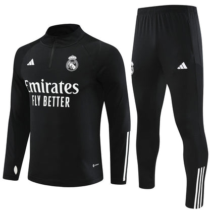 Real Madrid Black Tracksuit