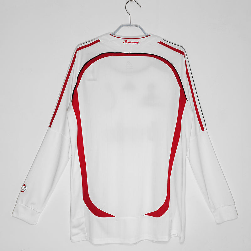 06/07 AC Milan Away Long Sleeve Retro Jersey