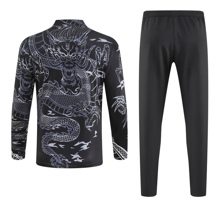 Real Madrid Black Dragon Tracksuit