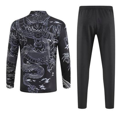 Real Madrid Black Dragon Tracksuit