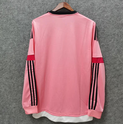 15/16 Juventus Away Long Sleeve Retro Jersey