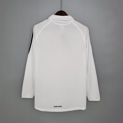 05/06 Real Madrid Home Long Sleeve Retro Jersey