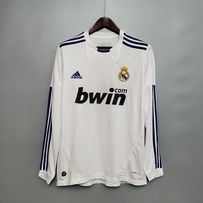 10/11 Real Madrid Home Long Sleeve Retro Jersey