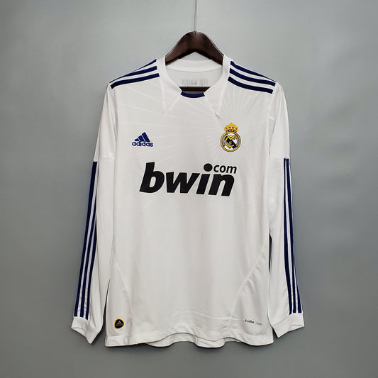 10/11 Real Madrid Home Long Sleeve Retro Jersey