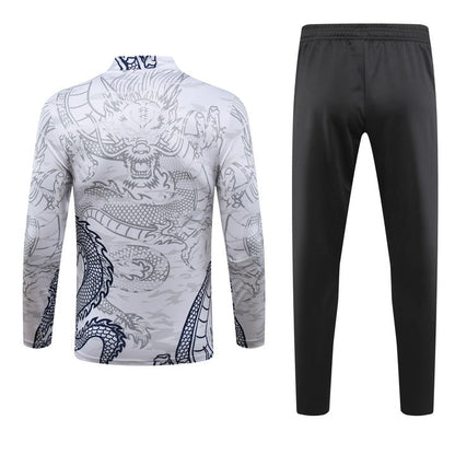 Real Madrid White Dragon Tracksuit