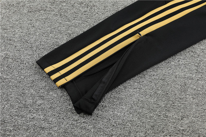 Juventus Black  high Collar Style Tracksuit