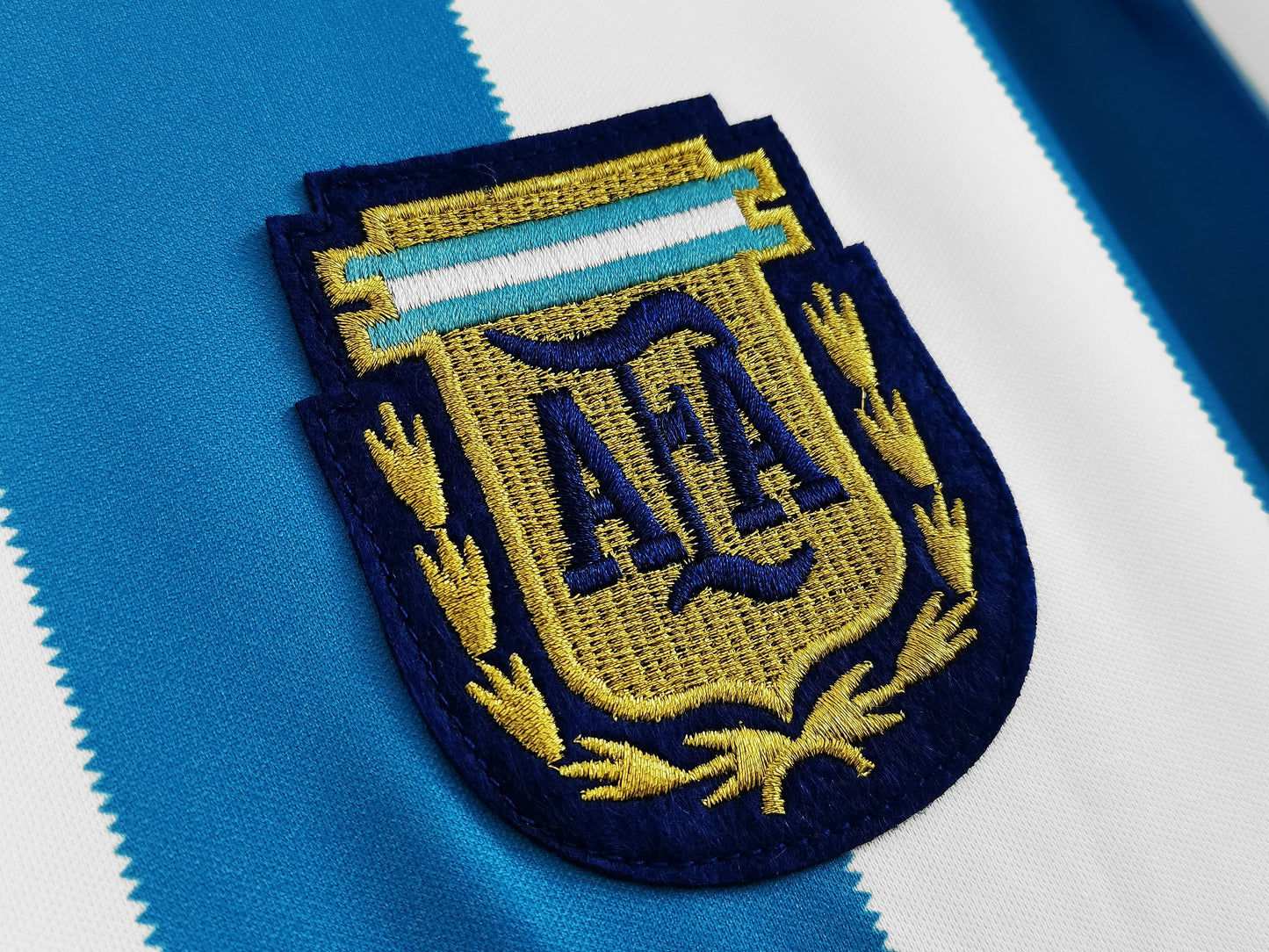 1986 Argentina Home World Cup Winners Retro Jersey