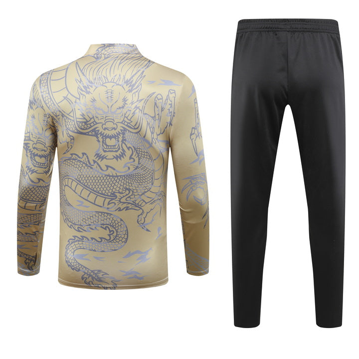 Real Madrid Yellow Dragon Tracksuit