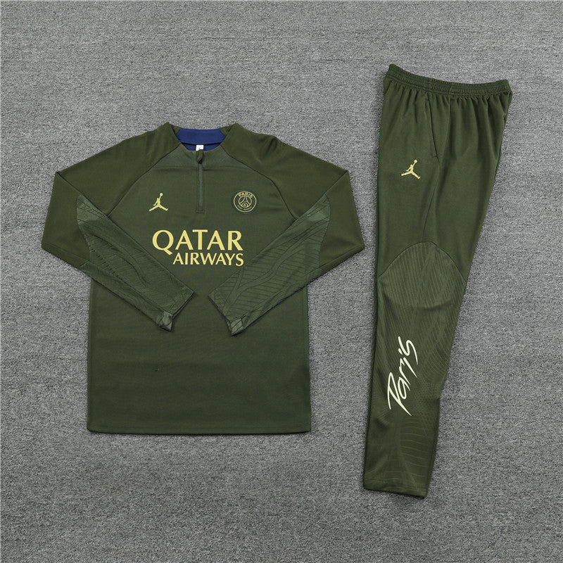 Jordan Paris Army Green Tracksuit