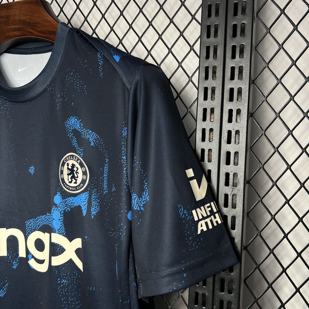 24-25 Chelsea Dark Blue Pre-match Training Jersey