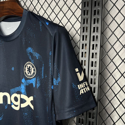 24-25 Chelsea Dark Blue Pre-match Training Jersey