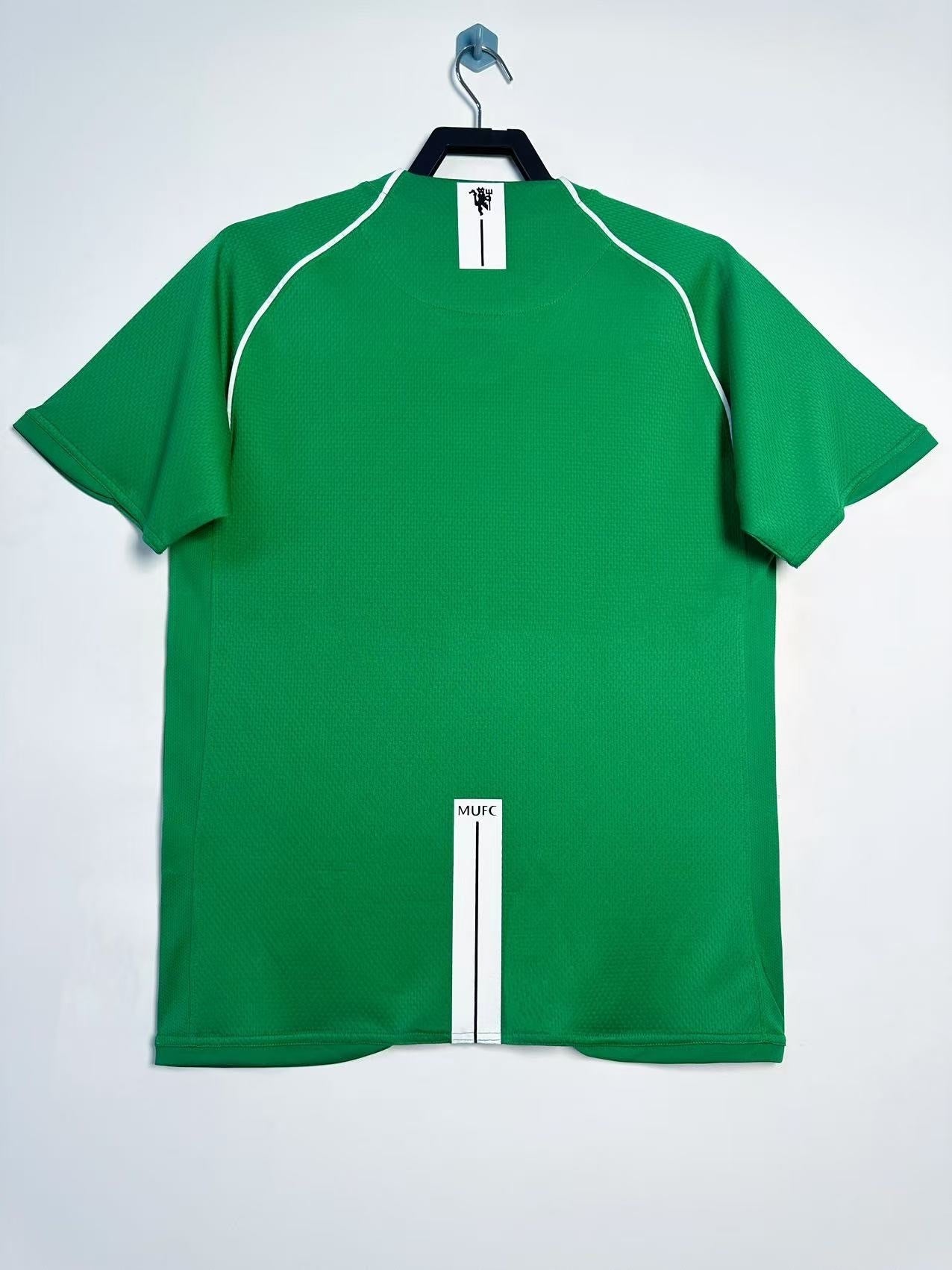 07/08 Manchester United Goalkeeper Green Jersey