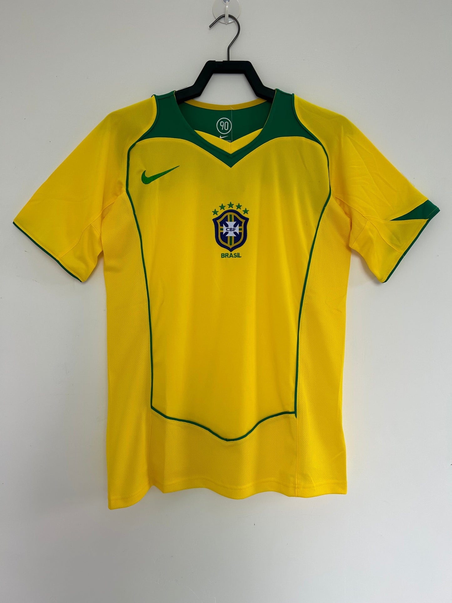 2004 Brazil Home Retro Jersey