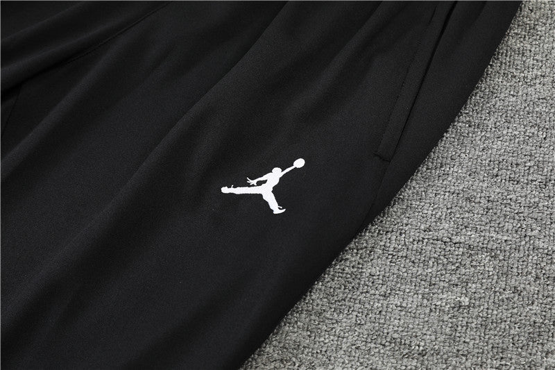 Jordan Paris Gray Black Tracksuit