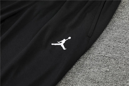 Jordan Paris Gray Black Tracksuit