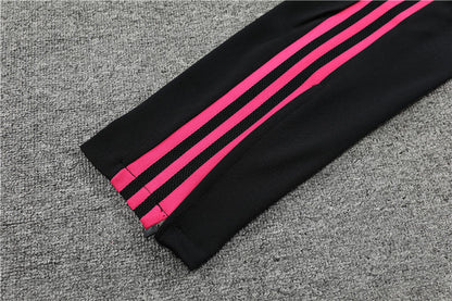 Juventus Rose Red High Collar Style Tracksuit