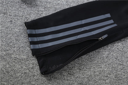 Real Madrid Dark Gray Tracksuit