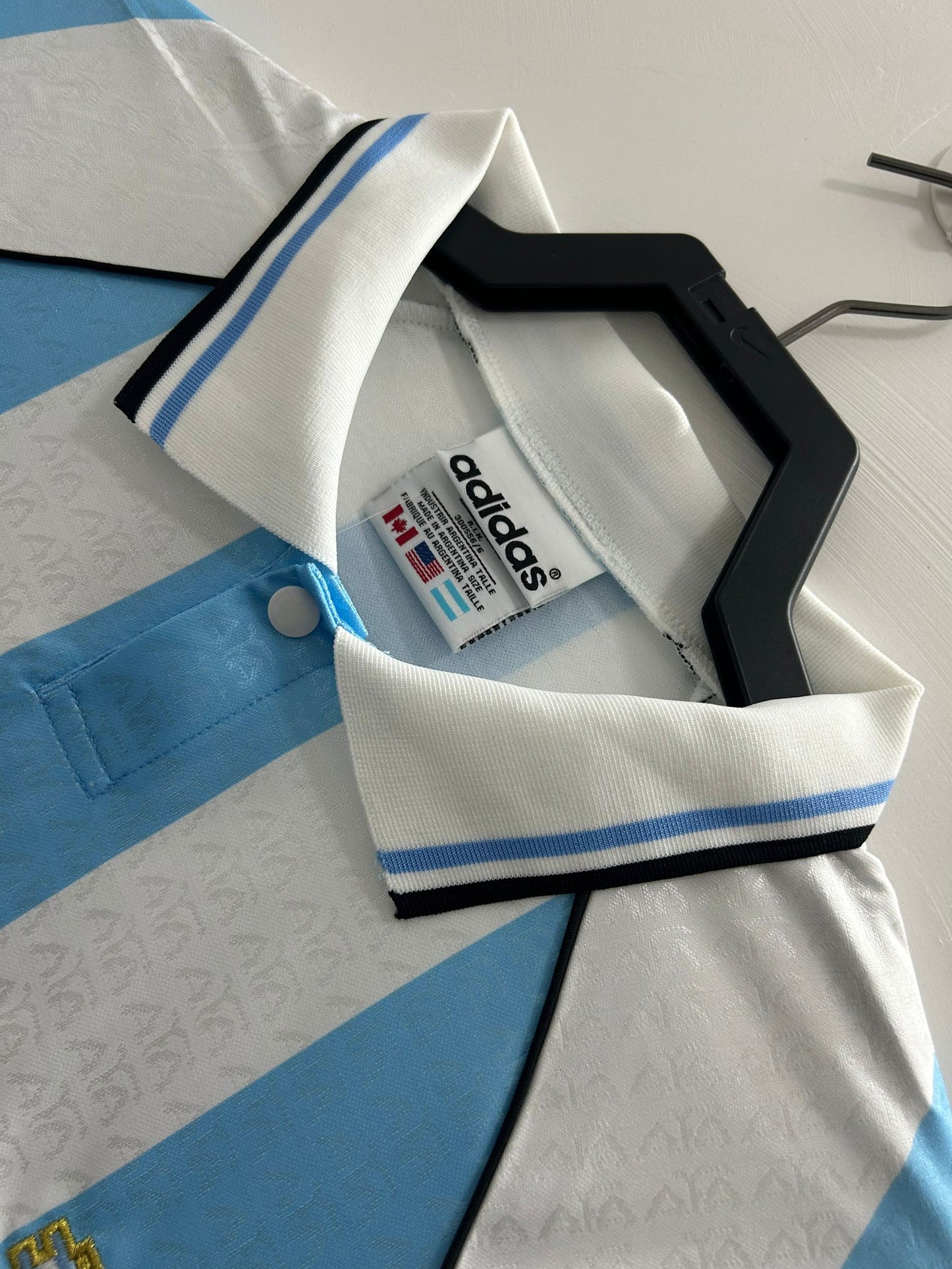1996-97 Argentina Home Retro Jersey