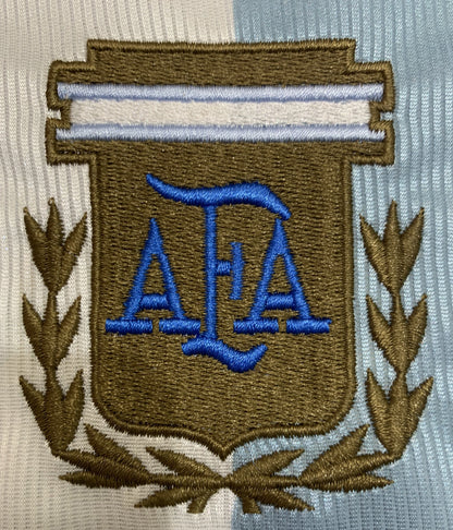 1998 Argentina Home Retro Jersey
