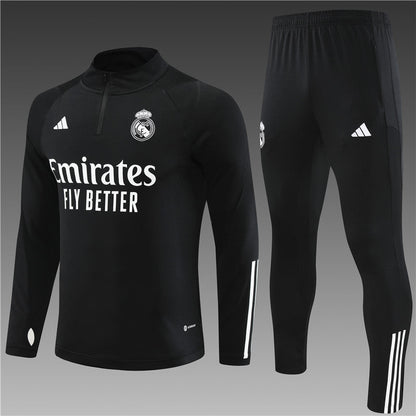 Real Madrid Black Tracksuit