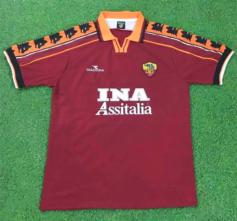 98/99 Roma Home Retro Jersey