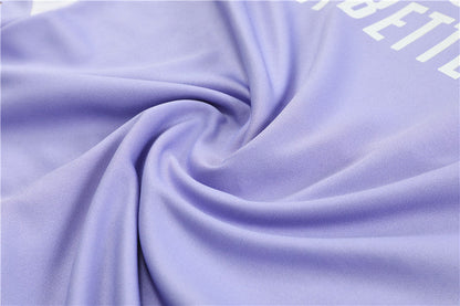 Madrid Purple high Collar Style Tracksuit