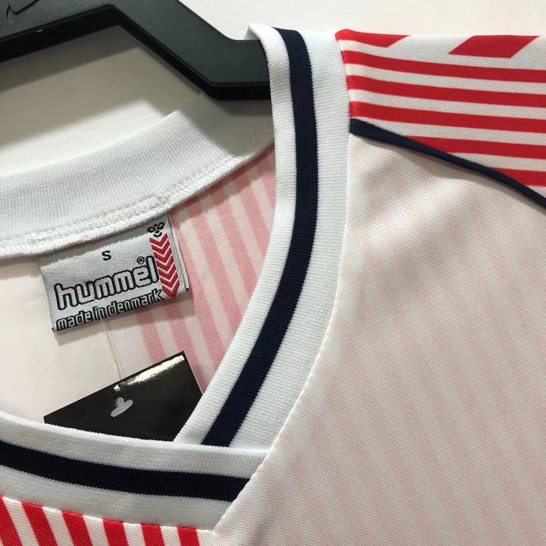 86 Denmark Away Retro Jersey