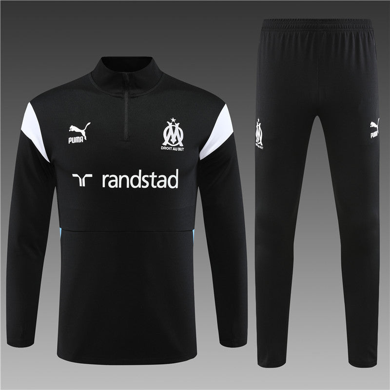Marseille Black Color Version Tracksuit
