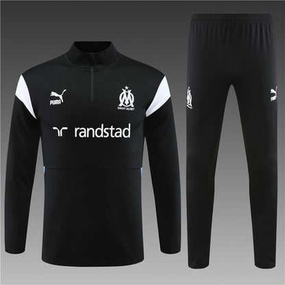 Marseille Black Color Version Tracksuit