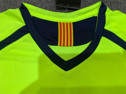 2005-06 Barcelona Away Long Sleeve Retro Jersey