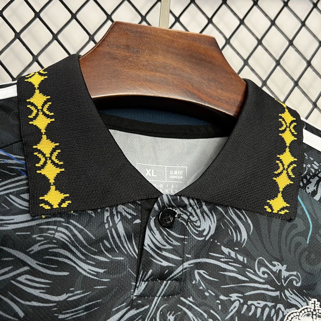 24-25 Real Madrid Black Dragon Jersey