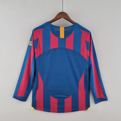 05/06 Barcelona Home Long Sleeve Jersey