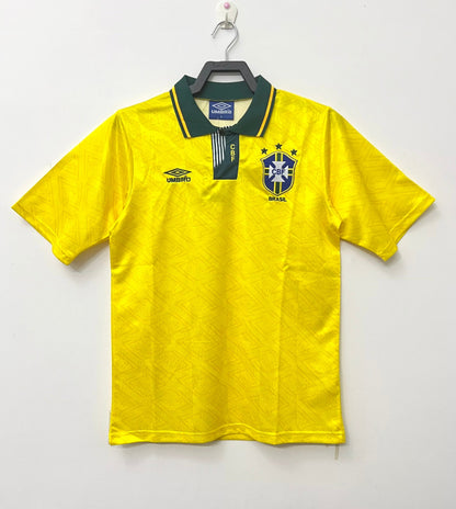 91/93 Brazil Home Retro Jersey