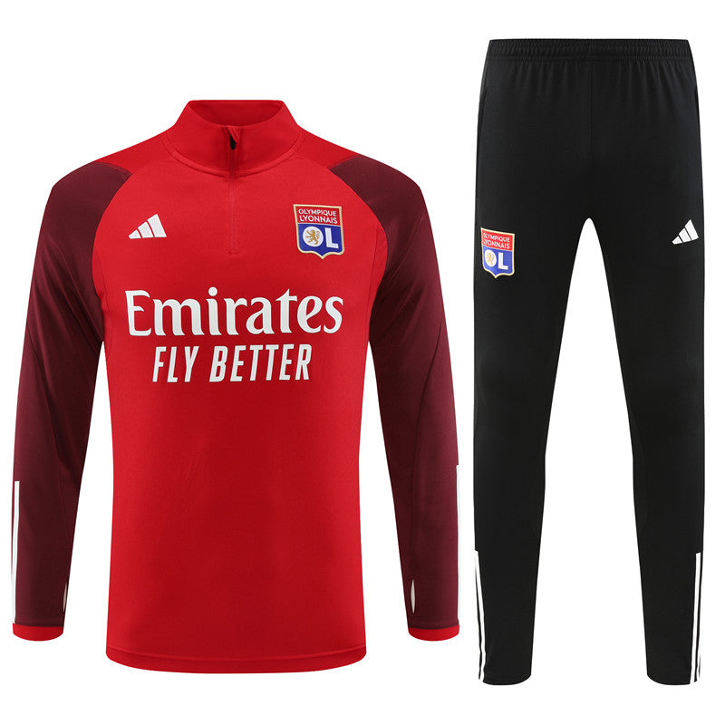 Lyon Red Tracksuit Tracksuit