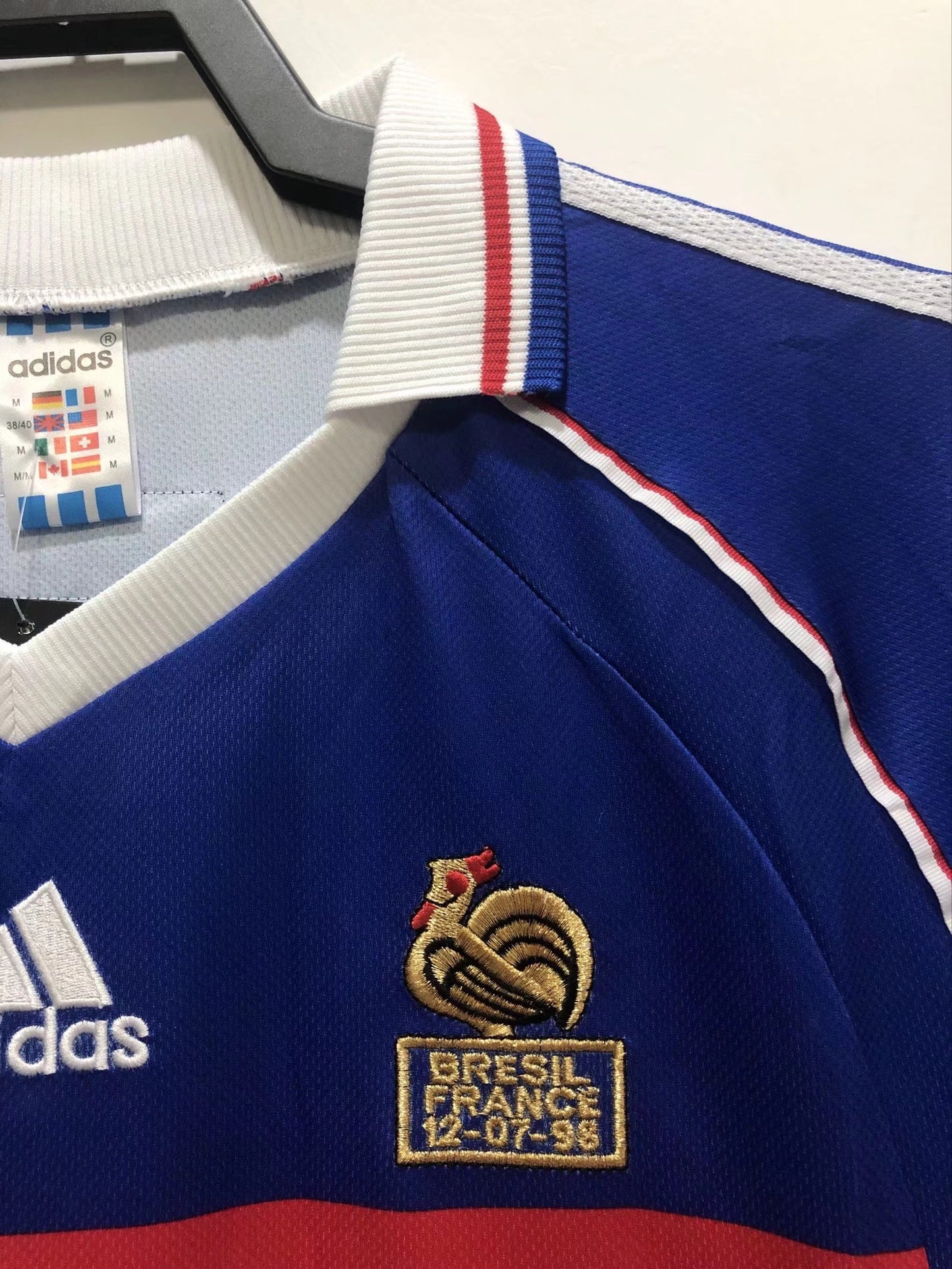 1998 France Home Retro Jersey