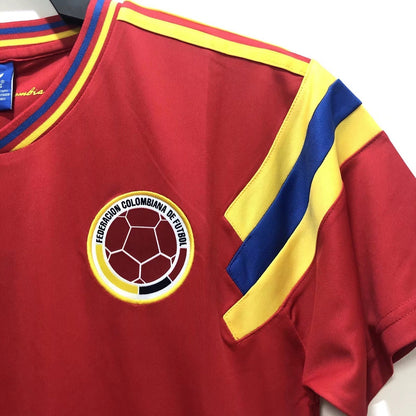 1990 Colombia Away Retro Jersey