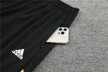 Juventus Black  high Collar Style Tracksuit