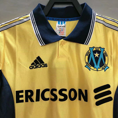 1998-99 Marseille Away gold Retro Jersey