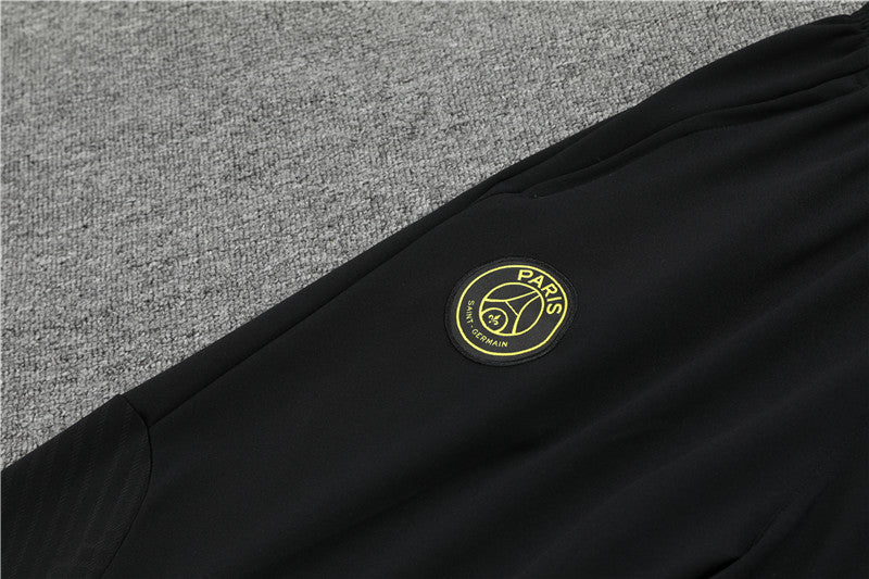 Jordan Paris Black And Yellow Tracksuit