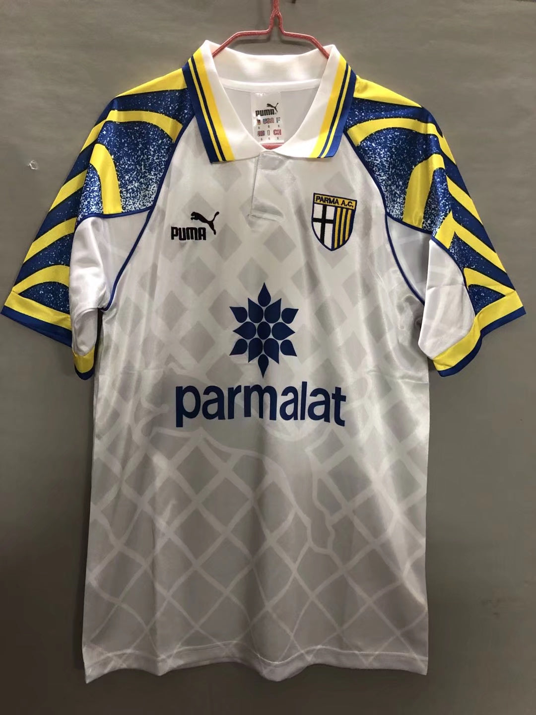 1995-97 Parma White Retro Jersey