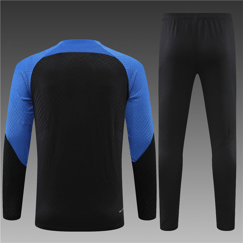 Jordan Paris Black With Colorful Tracksuit