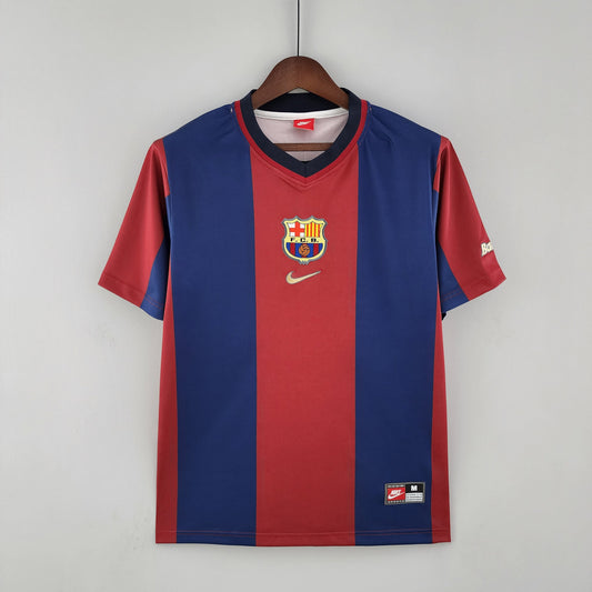 98/99 Barcelona Home Retro Jersey