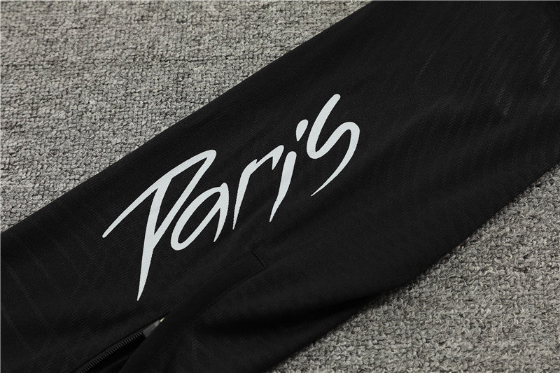 Jordan Paris Gray Black Camouflage Style Tracksuit