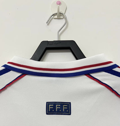98 France Away Retro Jersey