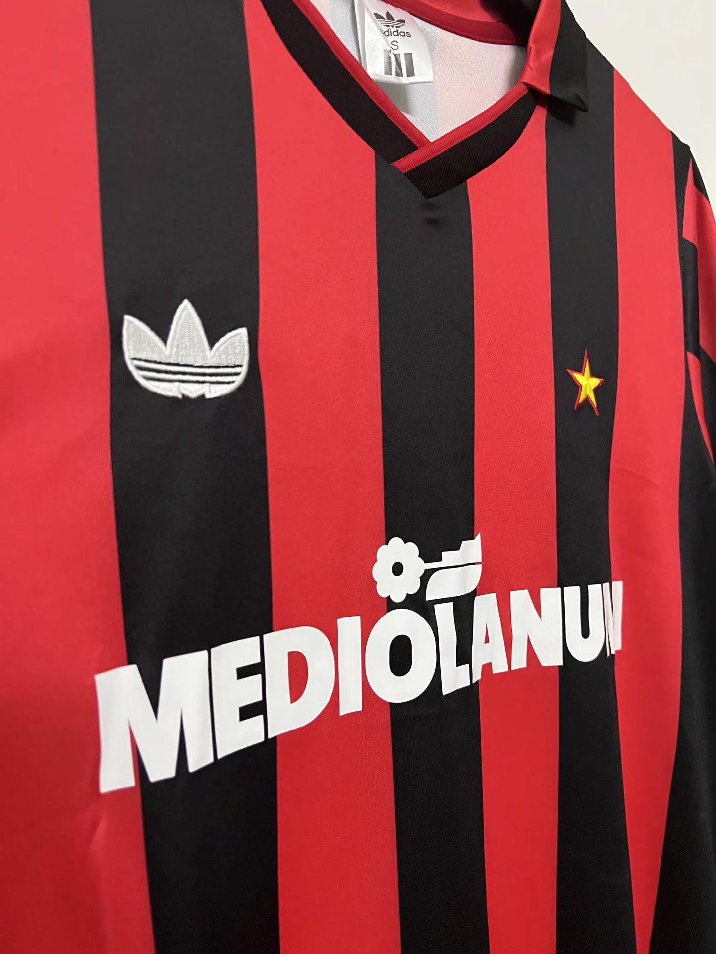 90/91 AC Milan Home Retro Jersey