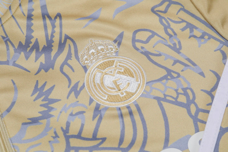 Real Madrid Yellow Dragon Tracksuit