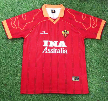 99/00 Roma Home Retro Jersey